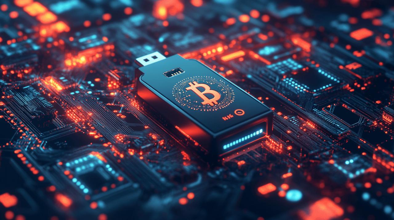 Guide complet : La cle USB qui securise le Bitcoin et revolutionne le  stockage des cryptos